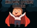 खेल Halloween Costumes Coloring