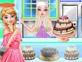 खेल Frozen Cake Shop Cool Summer