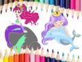 खेल Mermaid Coloring Book