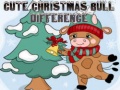 ગેમ Cute Christmas Bull Difference