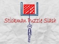 ગેમ Stickman Puzzle Slash