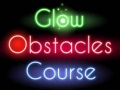 खेल Glow obstacle course