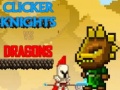 खेल Clicker Knights Vs dragons