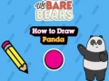 ಗೇಮ್ We Bare Bears How to Draw Panda