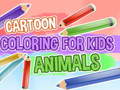 खेल Cartoon Coloring for Kids Animals