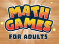 விளையாட்டு Math Games for Adults