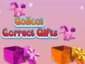 खेल Collect Correct Gifts
