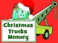 ગેમ Christmas Trucks Memory