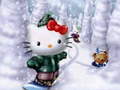 ગેમ Hello Kitty Christmas Jigsaw Puzzle