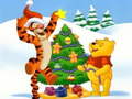 ગેમ Winnie the Pooh Christmas Jigsaw Puzzle