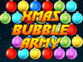 ગેમ Xmas Bubble Army