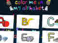 खेल Color Me In My Alphabet