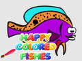 खेल Happy Colored Fishes