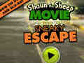 खेल Shaun The Sheep: Movie Sneaky Escape