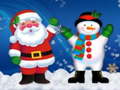 ગેમ Christmas Snowman Jigsaw Puzzle