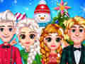 ಗೇಮ್ Frozen Princess Christmas Celebration