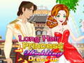 ಗೇಮ್ Long Hair Princess Wedding Dress up