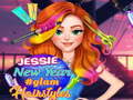 ಗೇಮ್ Jessie New Year #Glam Hairstyles