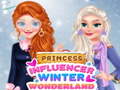 खेल Princess Influencer Winter Wonderland