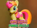 खेल Cute Little Ponies Puzzle