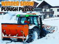 खेल Winter Snow Plough Puzzle