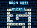 खेल Neon Maze Control