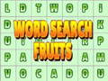 खेल Word Search Fruits