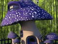 खेल Funny Mushroom Houses Jigsaw
