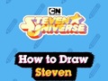खेल Steven Universe: How To Draw Steven