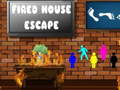 खेल Fired House Escape
