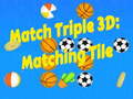 ગેમ Match Triple 3D: Matching Tile