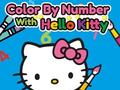 ગેમ Color By Number With Hello Kitty