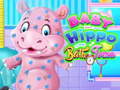 விளையாட்டு Baby Hippo Bath Time