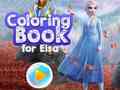 खेल Coloring Book For Elsa