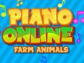 ગેમ Piano Online Farm Animals