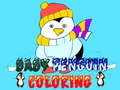 ગેમ Baby Penguin Coloring