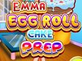 ಗೇಮ್ Emma Egg Roll Cake Prep