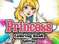 விளையாட்டு Princess Coloring Book Glitter