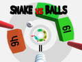 खेल Snake vs Balls