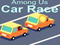 खेल Among Us Car Race