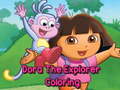 விளையாட்டு Dora The Explorer Coloring