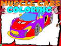 ಗೇಮ್ Muscle Cars Coloring