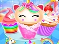 ಗೇಮ್ Unicorn Mermaid Cupcake Cooking Design