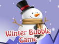 ગેમ Winter Bubble Game