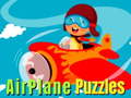 खेल Airplane Puzzles