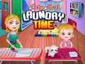 खेल Baby Hazel Laundry Time