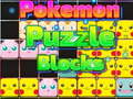खेल Pokémon Puzzle Blocks