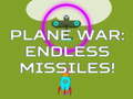 खेल Plane War: Endless Missiles!
