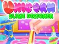 ગેમ Unicorn Slime Designer