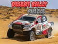 खेल Desert Rally Puzzle